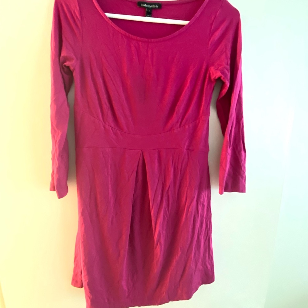 Isabella Oliver Bright Pink Maternity Top